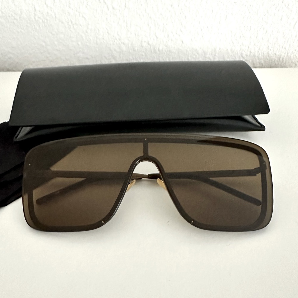 Saint Laurent SL 364 MASK 010 GOLD sunglasses